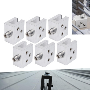 <b>Solar</b> Panel Mounting Clamp Aluminum Alloy 45x40x35mm For Roof Cable Fixing HR077 - Product Image 3