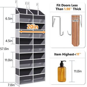 Bolsa de Almacenamiento Colgante para Puerta, de Gran Capacidad, para Cocina y Baño, Organizador de Artículos Diversos, Superventas - Product Image 6