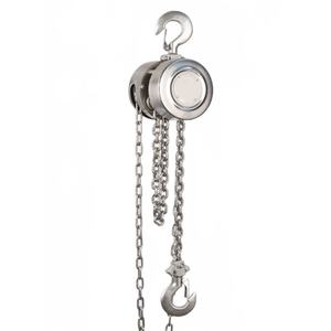 Palan à chaîne manuel en acier inoxydable G80 0.5-10 tonnes Caractéristique de sécurité Électrique Nouveau pour la construction Aliments agricoles Prix compétitif - Product Image 2