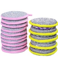 Éponge de Cuisine Double Face Durable pour Lavage de Vaisselle, Vente en Gros
