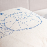 Housse de coussin personnalisée avec impression sérigraphique, motif crabe de dessin animé adorable, douce et décorative pour grossistes