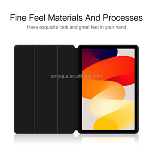 Para <span class=keywords><strong>Xiaomi</strong></span> <span class=keywords><strong>Redmi</strong></span> <span class=keywords><strong>Pad</strong></span> 10,61 pulgadas <span class=keywords><strong>Funda</strong></span> triple de cuero PU suave soporte trasero Tablet Coque <span class=keywords><strong>Funda</strong></span> para <span class=keywords><strong>Redmi</strong></span> <span class=keywords><strong>Pad</strong></span> 2022 10,61 <span class=keywords><strong>Funda</strong></span> - Product Image 4