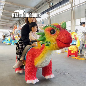 Nuova Auto Elettrica a Forma di Dinosauro 2025, Veicolo a Batteria con Gettoniera per Bambini - Product Image 1