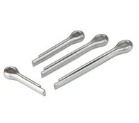 High Quality Stainless Steel 304 Zinc Clevis Pin Fastener Fully Threaded Galvanized/Passivated Finish Hotek Brand Rivet Hole