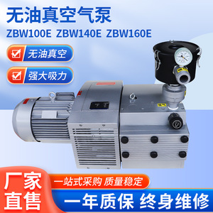 Pompe à vide sans huile SIEG ZBW100E140E160E en acier inoxydable, pompe à air industrielle, machine à pression négative, grand débit, petit vide - Product Image 5