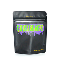 Feuille de plastique laminé refermable Ziplock sacs sortie comestibles emballage anti-odeur bonbons Gummies 3.5g Mylar sacs personnalisé imprimé