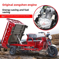 Tricycle motorisé à essence à trois roues certifié CEE, robuste, pour usage domestique et agricole