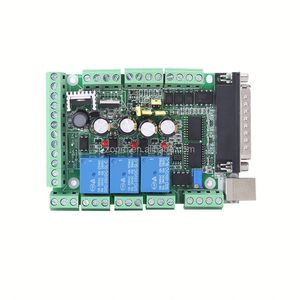 การ์ดควบคุมเครื่องแกะสลัก Zopro 0-10VPWM ระบบควบคุมความเร็วแกนหมุน 4 แกน CNC คอนโทรลเลอร์ Mach3 พร้อมบอร์ดอินเทอร์เฟซควบคุม 4 แกน - Product Image 6