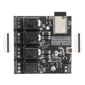 Relais T-Relay <span class=keywords><strong>ESP32</strong></span>, puce DC 5V, 4 groupes de relais, 4 Mo de mémoire flash, relais IoT prenant en charge le Wi-Fi - Product Image 2