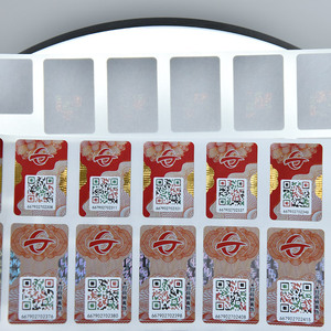 Garantie personnalisée numéro <span class=keywords><strong>de</strong></span> série inviolable vérifier authenticité étiquettes autocollantes sécurité Anti-contrefaçon QR Code autocollants - Product Image 5