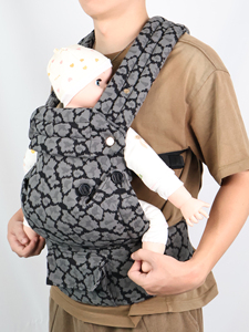 High Quality Ergonomic Linen &amp; Cotton <strong>Baby</strong> <strong>Carrier</strong> Foldable Customizable Factory-Wholesale For 6 Months-3 Years - Product Image 2