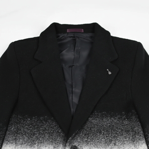 Elegante Abrigo Largo de Lana Ecológico para Hombre, Abrigo de Invierno Cálido y Grueso, Estilo Premium para Oficina, Trabajo, Viajes, Moda Casual - Product Image 1