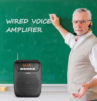 Haut-parleur Portable haute qualité filaire casque Microphone amplificateur Audio Mini amplificateur vocal pour les enseignants enseignement Guide touristique
