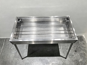 Portable Stainless Steel Charcoal <strong>BBQ</strong> Grill <strong>Foldable</strong> Heavy Duty 4-6 Person Barbecue Grill for Outdoor Family Party Camping - Product Image 3