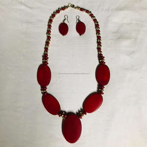 เรซิ่นอีพ็อกซี่ออกแบบสร้อยคออุปกรณ์เสริมแฟชั่นเครื่องประดับสร้อยคอชุดสําหรับผู้หญิงมีจําหน่ายในราคาส่งออก - Product Image 4