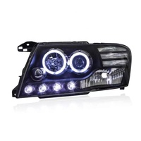 Vente flash - Mise à niveau des phares à LED Angel Eyes pour Mitsubishi Pajero V73 V77, phare avant, phare 2000-2012