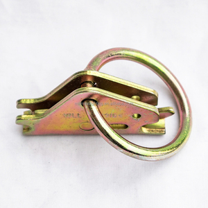 Raccord <span class=keywords><strong>d</strong></span>'ancrage de joint torique de clip de voie de cargaison en acier <span class=keywords><strong>d</strong></span>'approvisionnement <span class=keywords><strong>d</strong></span>'usine pour le raccord de goujon simple de voie de camion avec anneau en <span class=keywords><strong>D</strong></span> de 2 "ou joint torique - Product Image 2