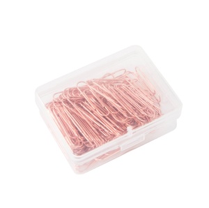 Clips de papel <span class=keywords><strong>para</strong></span> marcar <span class=keywords><strong>libros</strong></span> de Metal de oro rosa de 28mm, portadocumentos de forma redonda colorida <span class=keywords><strong>para</strong></span> recortar documentos, <span class=keywords><strong>libros</strong></span> de teléfono, fotos - Product Image 1