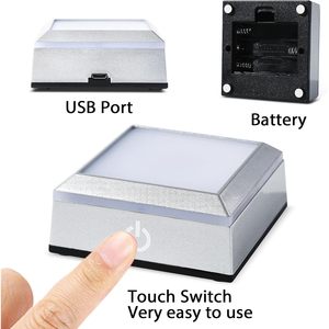 Hochance 3D sữa cách pha lê bóng đèn ngủ nhiều màu decolamp cho khoa học thiên văn học không gian cho phòng ngủ phòng cho - Product Image 5