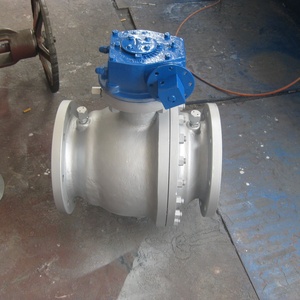 Conexión de Brida Esférica de Acero Inoxidable SS304 de 12 Pulgadas ANSI B16.5 Clase 600 10MPA, Esfera Forjada con Accionamiento por Tornillo - Product Image 5