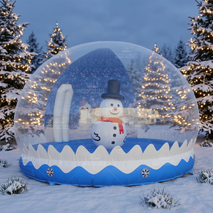 WINSUN Globe à neige transparent, bulle, trampoline à domicile, bulle, tente gonflable transparente - Product Image 1