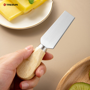 Juego de cuchillos de queso de acero inoxidable de lujo Herramientas de corte y servicio de queso Premium para la cocina - Product Image 4