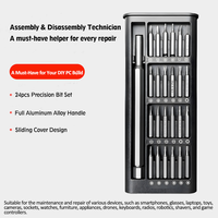 Ensemble de tournevis en carbure de précision tout-en-un, kit d'outils universel pour la réparation électronique, démontage de téléphone, ordinateur portable, montre, lunettes