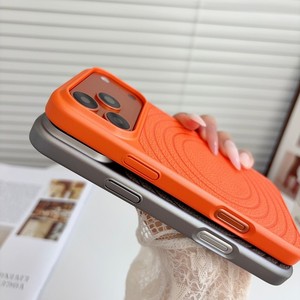 เคสโทรศัพท์มือถือหนัง PU ลายคลื่นคุณภาพสูง พร้อมแม่เหล็ก สำหรับ iPhone 17 16 15 14 13 pro max ฝาหลังแข็ง PC ป้องกันแรงกระแทก - Product Image 4