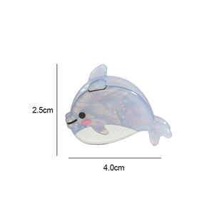 Mini <span class=keywords><strong>pince</strong></span> à <span class=keywords><strong>cheveux</strong></span> en acétate, motifs étoile de mer, homard, pieuvre, conque, baleine, dauphin, hippocampe, <span class=keywords><strong>crabe</strong></span>, accessoires pour <span class=keywords><strong>cheveux</strong></span> - Product Image 6