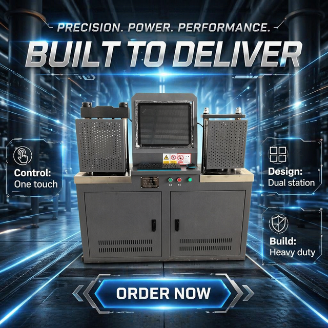 Microcomputer-controlled Servo Universal Testing Machine - Compression & Bending Test Equipment for Construction Materials