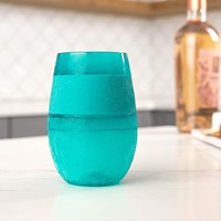 Gobelet de refroidissement à double paroi de 10 oz avec verres de gel pour vin rouge et blanc