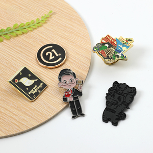Custom Cambodia Brand Gold Pin Badge Shine <b>Silver</b> logo Name Plating <b>Scarf</b> Clothing Lapel Pin Badge Brooch Pin for Women - Product Image 3