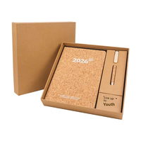 Coffret Cadeau Journal en Cuir PU avec Stylo et Carnet A5 à Couverture Rigide Personnalisé, Idéal pour Promotion VIP Premium