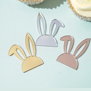 Decoración para Pasteles <span class=keywords><strong>de</strong></span> Pascua con Conejitos, <span class=keywords><strong>Huevos</strong></span> y Adornos <span class=keywords><strong>de</strong></span> Plástico Acrílico - Product Image 2