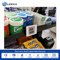 Módulo de Pantalla de Tinta Electrónica LEEKA ESL Directo de Fábrica, Fácil de Usar, Plantillas Personalizadas, Actualización Remota, para Supermercados