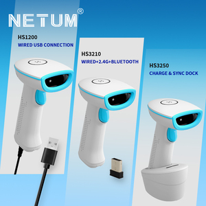 Lecteur de codes-barres 2D sans fil NETUM HS3250 avec base de charge, <span class=keywords><strong>Bluetooth</strong></span> 2.4G, USB, lecteur de codes <span class=keywords><strong>QR</strong></span> pour les points de vente et les entrepôts - Product Image 6