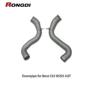 ท่อไอเสียเคลือบเซรามิกแบบตรงสำหรับ Mercedes-Benz C63 W205 4.0T ลดขนาดท่อตรง ราคาพิเศษ - Product Image 5