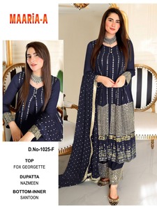 Nouvelle mode de vêtements de pelouse pour femmes robe d'été vêtements pour femmes costumes de pelouse pakistanais du fournisseur indien - Product Image 6