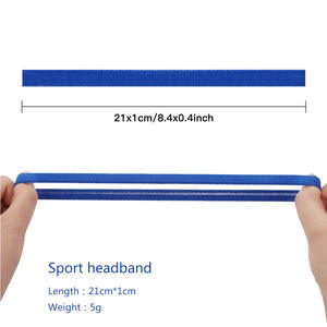 ربطة رأس رياضية مرنة للرجال والنساء تمتص العرق والبوليستر لكرة القدم والجري واليوغا - Product Image 4