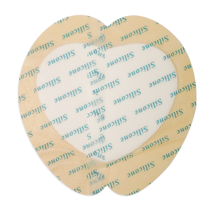 Vendaje de espuma de silicona con borde Vendaje para el cuidado de heridas altamente absorbente para úlceras por presión Úlceras en las piernas - Product Image 1