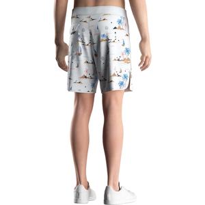 Shorts de Playa de Alta Calidad para Hombre, Estilo Holgado, con Cordón Ajustable, de Algodón, para Natación y Playa - Product Image 6