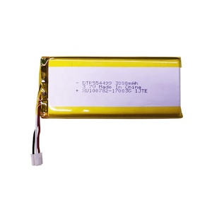 Dtp554499 batterie lithium polymère 3000mah longue veille gps <span class=keywords><strong>tracker</strong></span> sans fil - Product Image 6