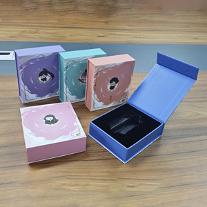Petite boîte cadeau rigide à insertion magnétique personnalisée pour l'emballage - Product Image 3