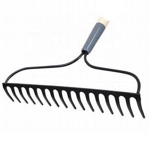 Tête de râteau de jardin en acier au carbone, 14 dents, râteaux agricoles - Product Image 2