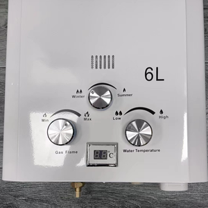 Chauffe-eau instantané au <span class=keywords><strong>propane</strong></span> portable de 12 kW avec réservoir de 6 L et kit de douche pour le camping en plein air, les camping-cars et les fermes - Product Image 3