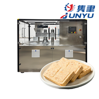 Barre de nourriture d'urgence pour biscuits Hard Tack Barre de ration alimentaire Machine de fabrication de biscuits compressés Ligne de production de biscuits