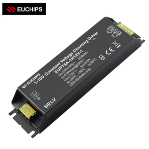 Transformadores de Iluminación EUCHIPS 75W EUP75A-1H12V-1 de Salida Única, Plástico, AC-DC, Controlador de Atenuación de Voltaje Constante - Product Image 1