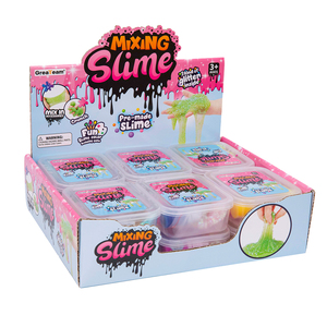 Factory Price DIY Mixing Slime <b>Kit</b> Science Glitter Inside Toy Kids <b>Clay</b> Reuse Plastic Box Packaging Fuzzy Fashion Toys - Product Image 2