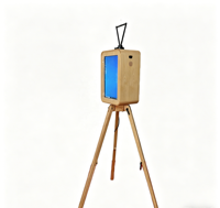 Cabine de Fotos Moderna de Impressão Instantânea com Design de Tela Sensível ao Toque Dupla Face de Alta Qualidade, Compatível com Câmera