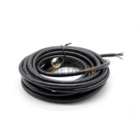 Connecteurs M12 4 broches surmoulés avec câble de 5 m